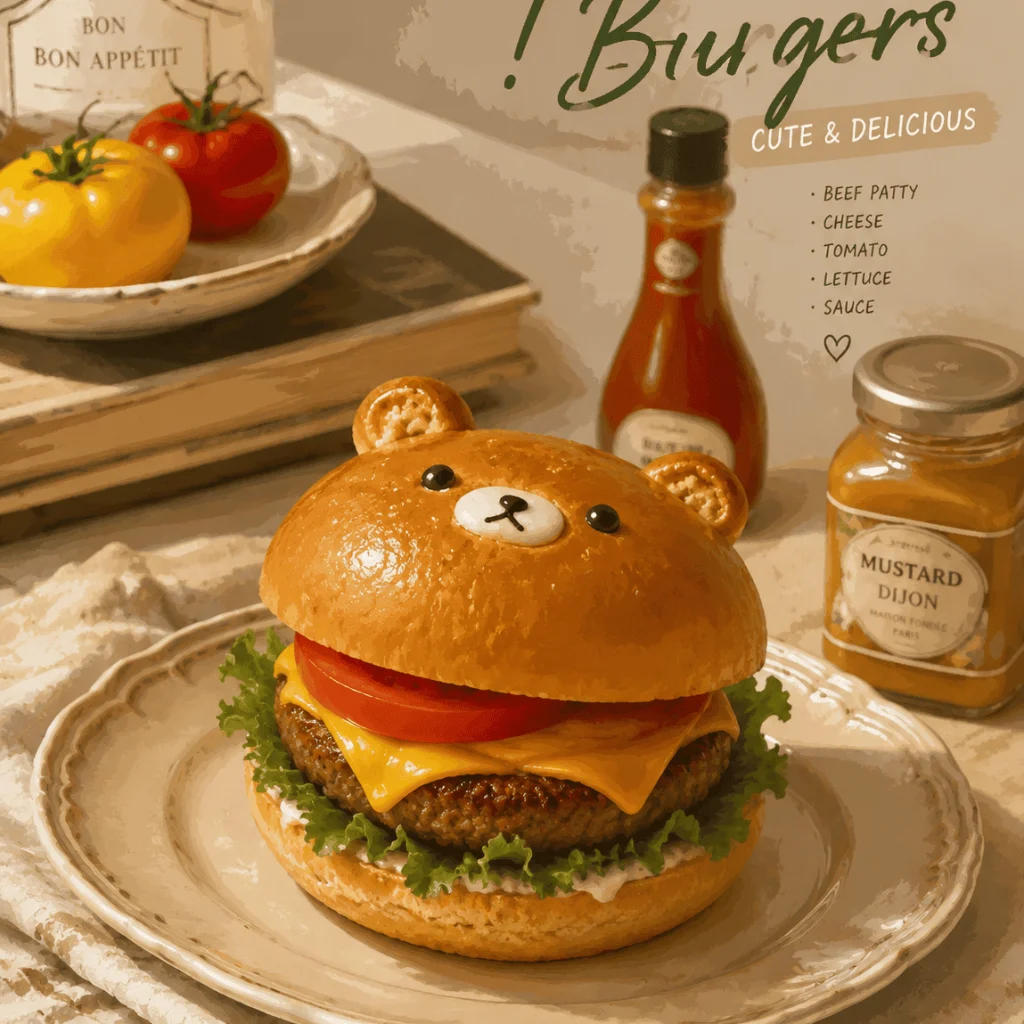 bear  burger pixel art by number pixel art color by number