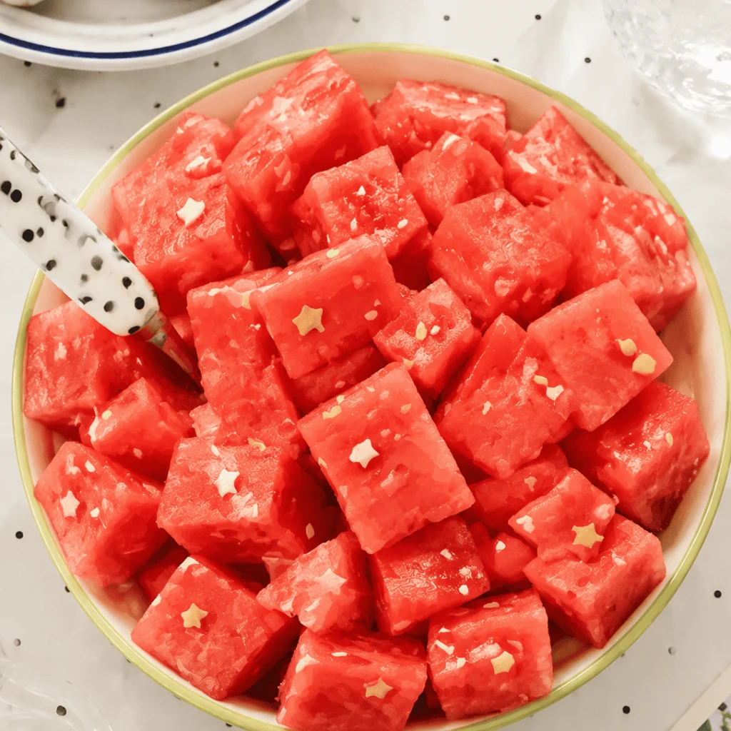 watermelon Color by Number cropped pixel art color by number